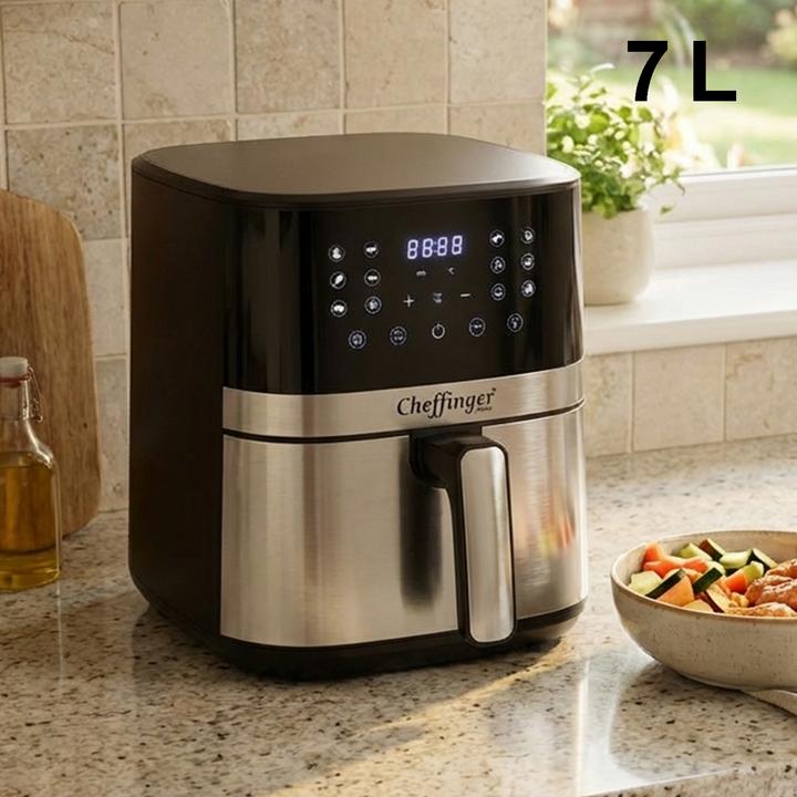Produktbild Cheffinger Heissluftfritteuse 7L 1600W LED Touch