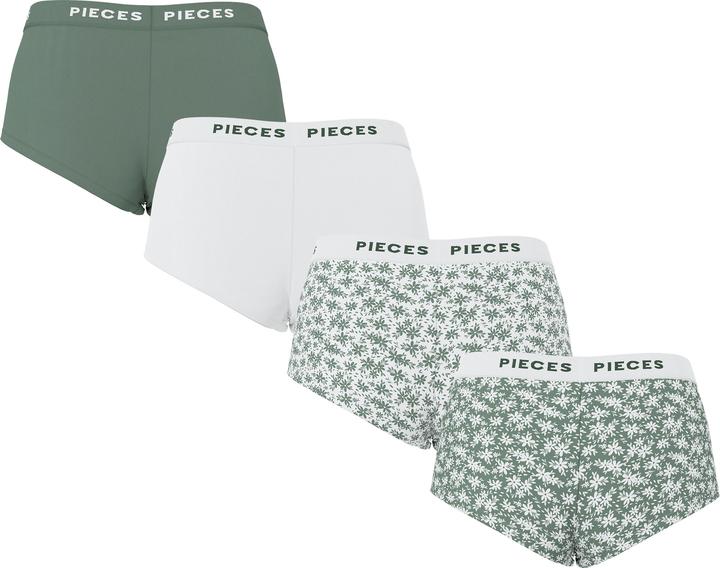 Produktbild Pieces PCLOGO 4er-Pack Boxershorts (S, 4er Pack)