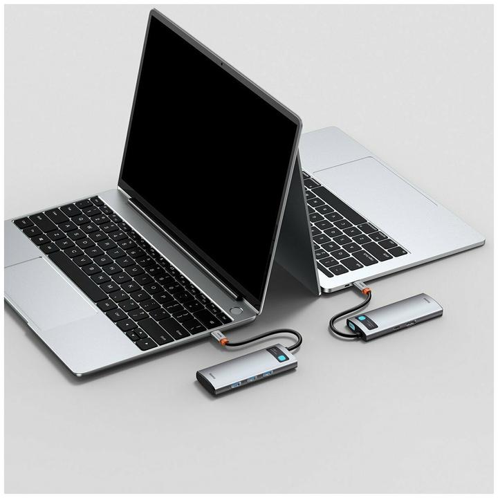 Produktbild Baseus Metal Gelam Series (USB-C, 5 Ports)