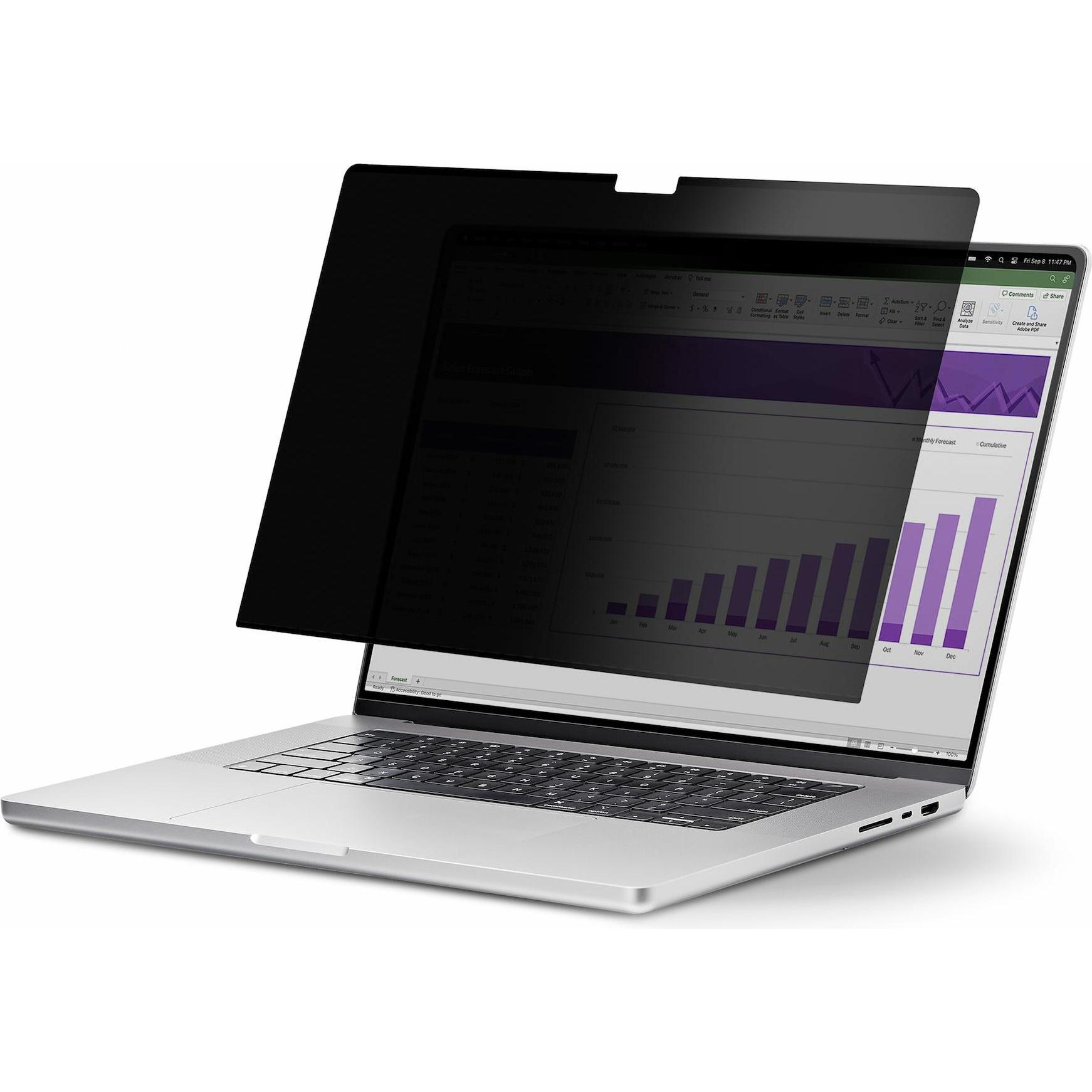 StarTech COM 39,62cm 15,6Zoll 16:10 Touch Laptop Sichtschutz Sichtschutzfolie Notebook Blickschutzfi (15.60", 16 : 10), ...