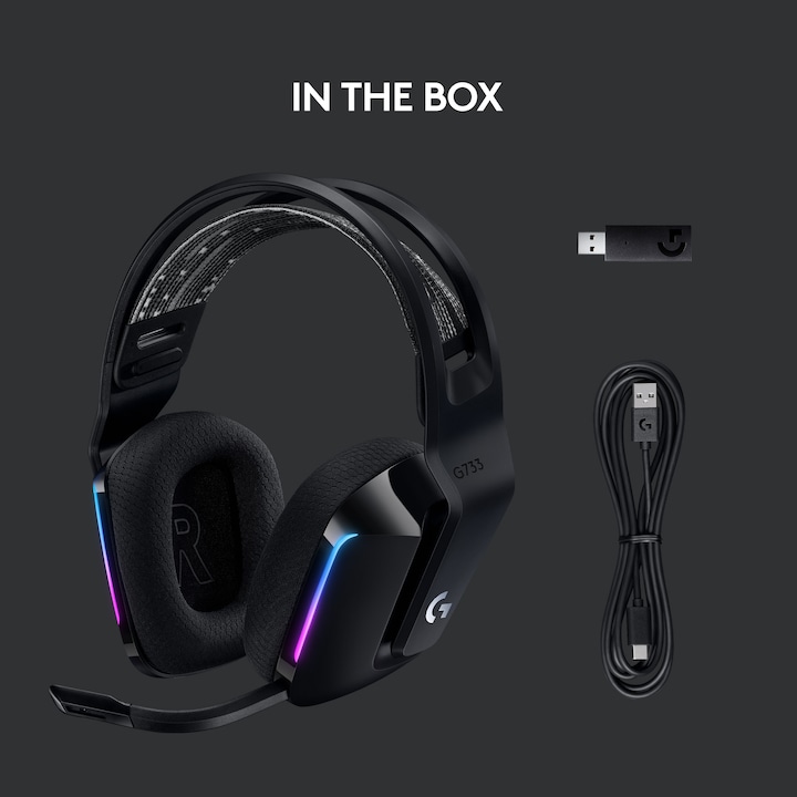 Actual product image Logitech G G733 Lightspeed (Wireless)