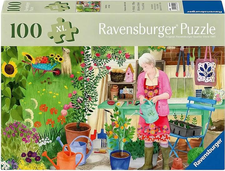 Ravensburger Puzzle 12001362 - Gartenarbeit - Puzzle für ältere Menschen und Senioren, mit 100 (100 Teile)