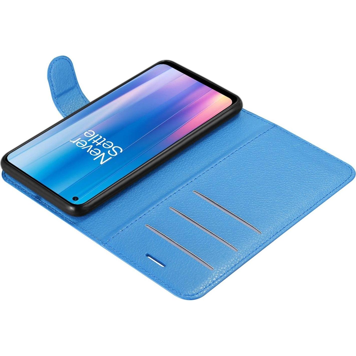 Thumbnail - Cadorabo Book Stand Hülle für OnePlus Nord CE 2 5G (OnePlus Nord CE 2 5G), Smartphone Hülle, Blau