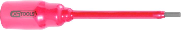 Produktbild KS Tools 1/2" Bit-Stecknuss mit Schutzisolierung (6 mm)