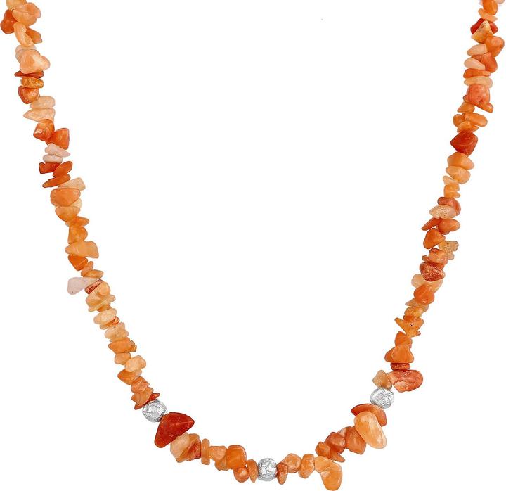 Produktbild Elli Edelsteinkette (Plastik, Aventurin, 925 Sterling Silber, 40 cm)