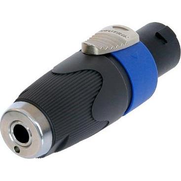 Thumbnail - Neutrik Na4ljx (Klinkenadapter), Audio Adapter, Schwarz