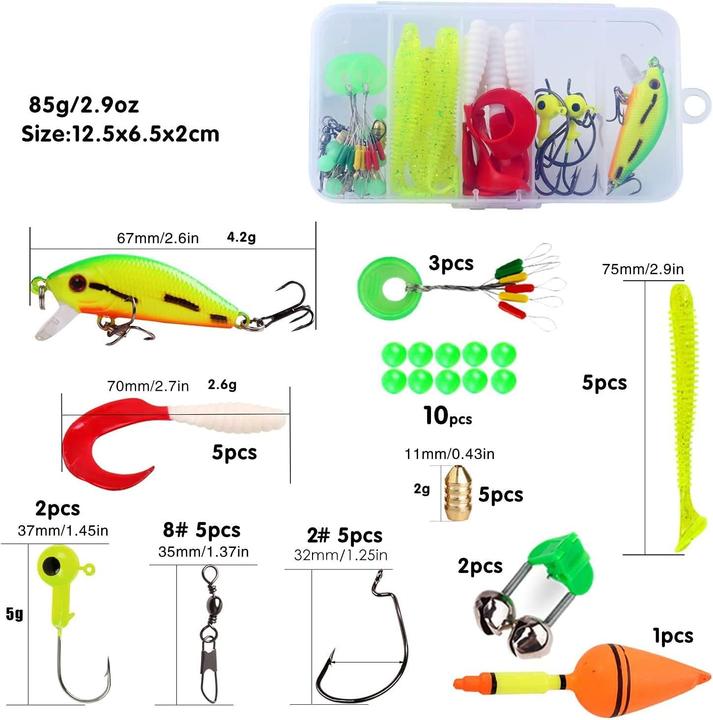 Image du produit Sougayilang Kinder-Teleskoprute mit Zubehör (Kit de pêche, Télescope, 150 cm)