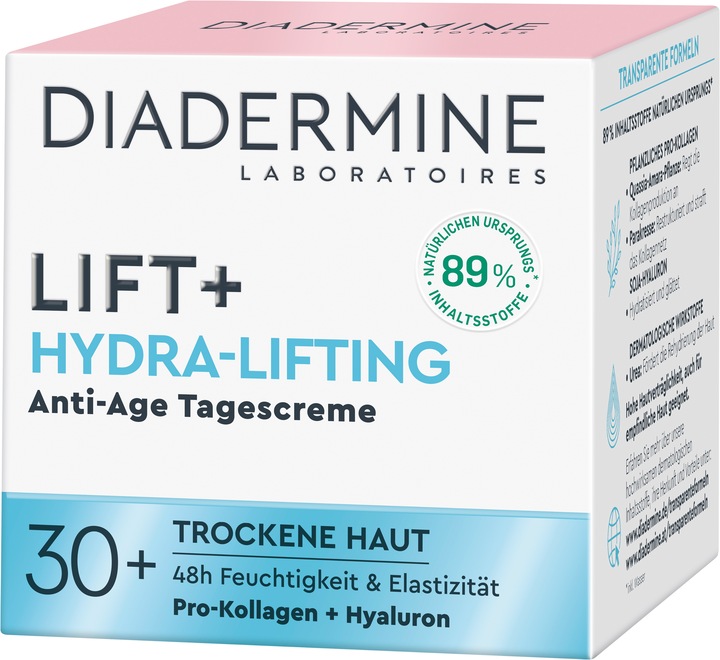 Image du produit Diadermine Crème de jour anti-âge Lift+ Hydra-Lifting H2O (50 ml)