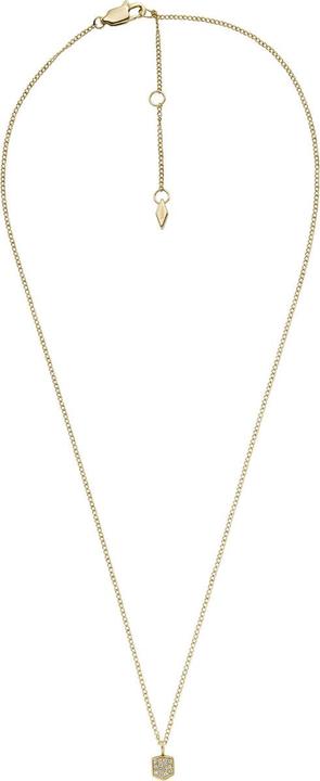 Actual product image Fossil Heritage Necklace (Shield, Stainless steel)