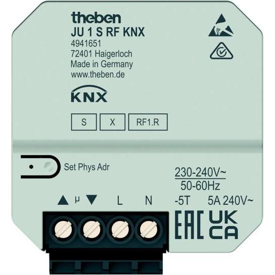Theben, Aktor, Ju 1 S Rf Knx (Rolladenaktor)