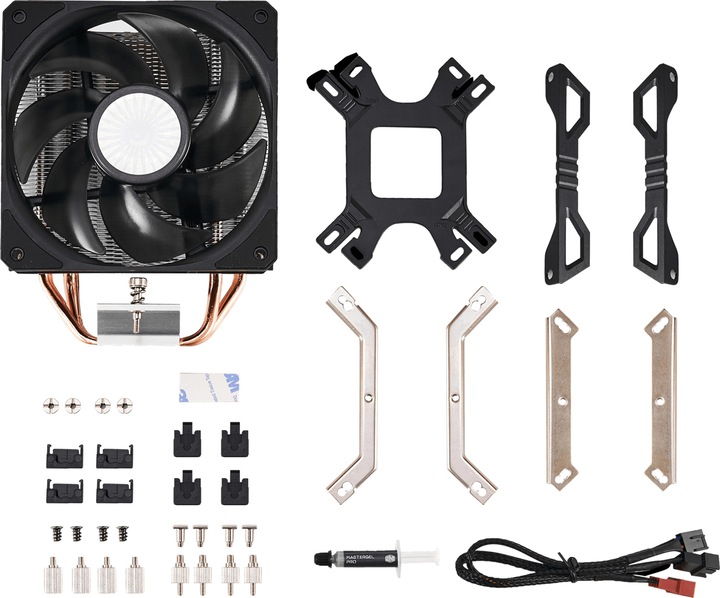 Actual product image Cooler Master Hyper 212 EVO V2 LGA1700 (155 mm)