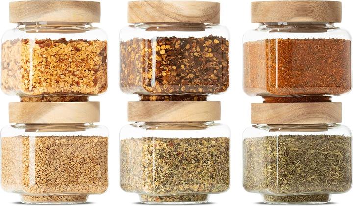 Produktbild Econovo Gewürzgläser-Set (0.22 l)