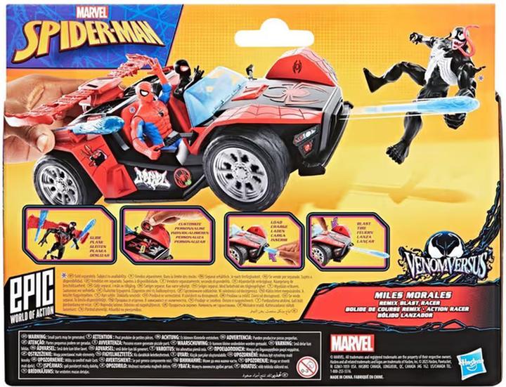 Productafbeelding Spiderman SPI 10 cm Venomversus Miles Street Racer