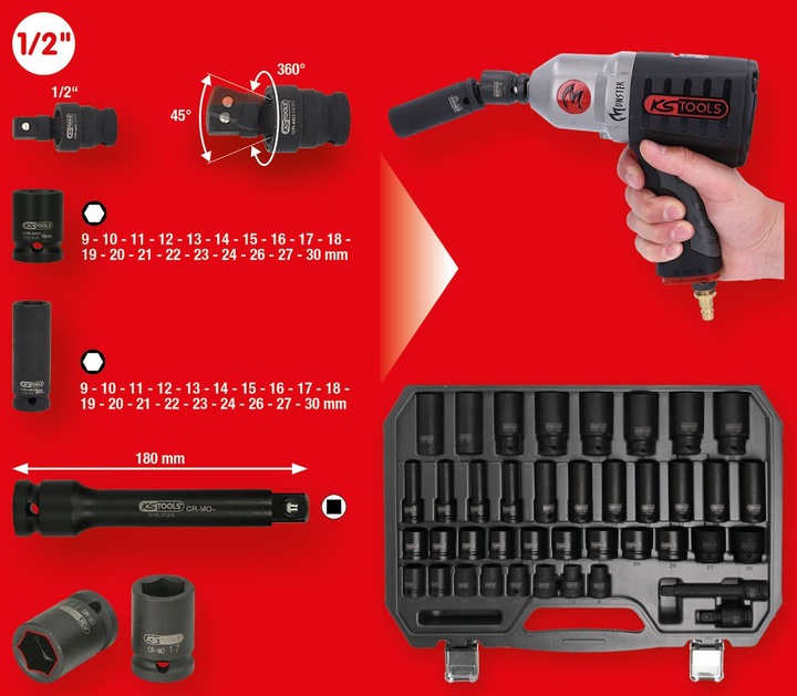 Produktbild KS Tools Stecknuss-Satz