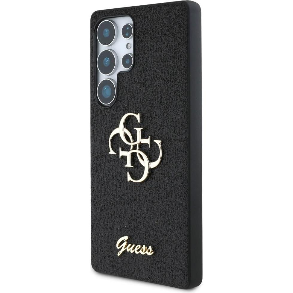 Thumbnail - Guess Etui Fixed Glitter Big 4G Metal Logo do Samsung Galaxy S25 Ultra czarny (Samsung Galaxy S25 Ultra), Smartphone Hül...
