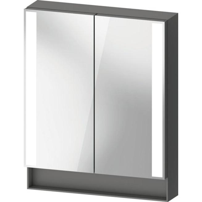Duravit, Spiegelschrank, Qatego Spiegelschrank, seitliche Lichtfelder, 600x155x750mm
