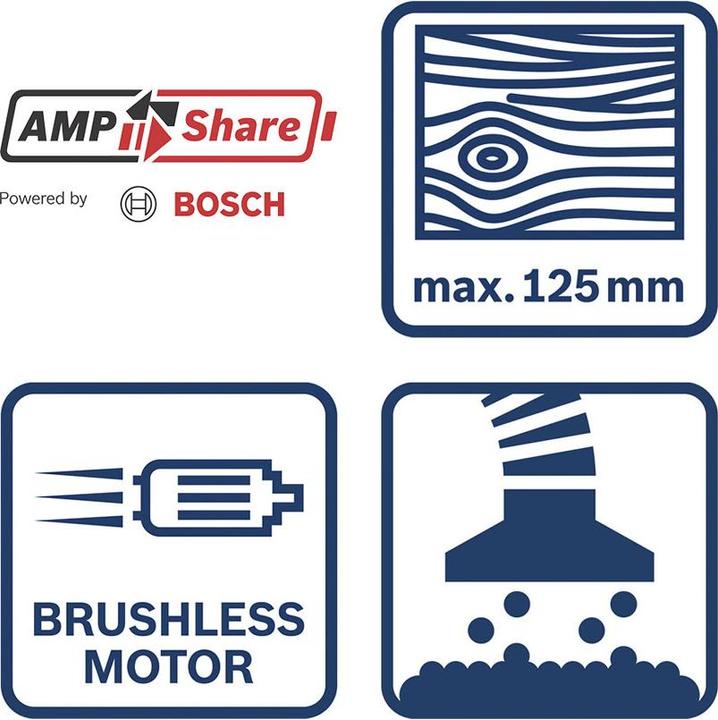 Energie-Label Bosch Professional GST 18V-125 S