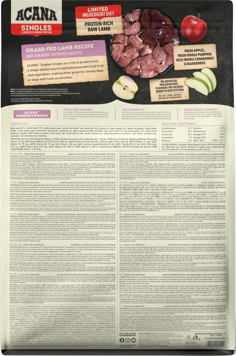 Immagine prodotto Acana Agnello nutrito con erba (Adulto, 1 pz., 2000 g)