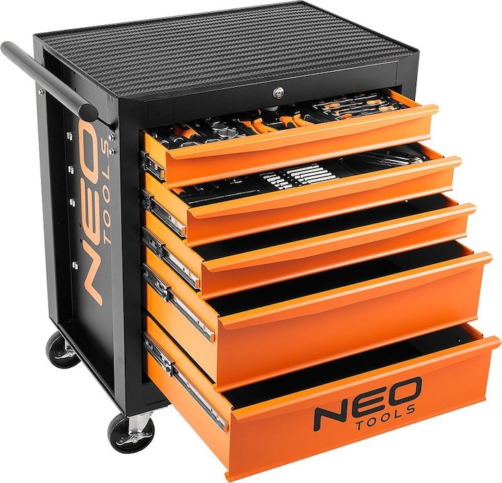 Productafbeelding Neo Gereedschapswagen met uitrusting, 117 st. 84-214-6 (117 x)