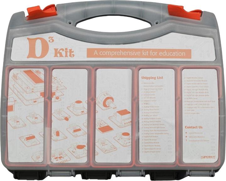 Actual product image DFRobot Gravity: D3 Kit - A Comprehensive Kit for Education