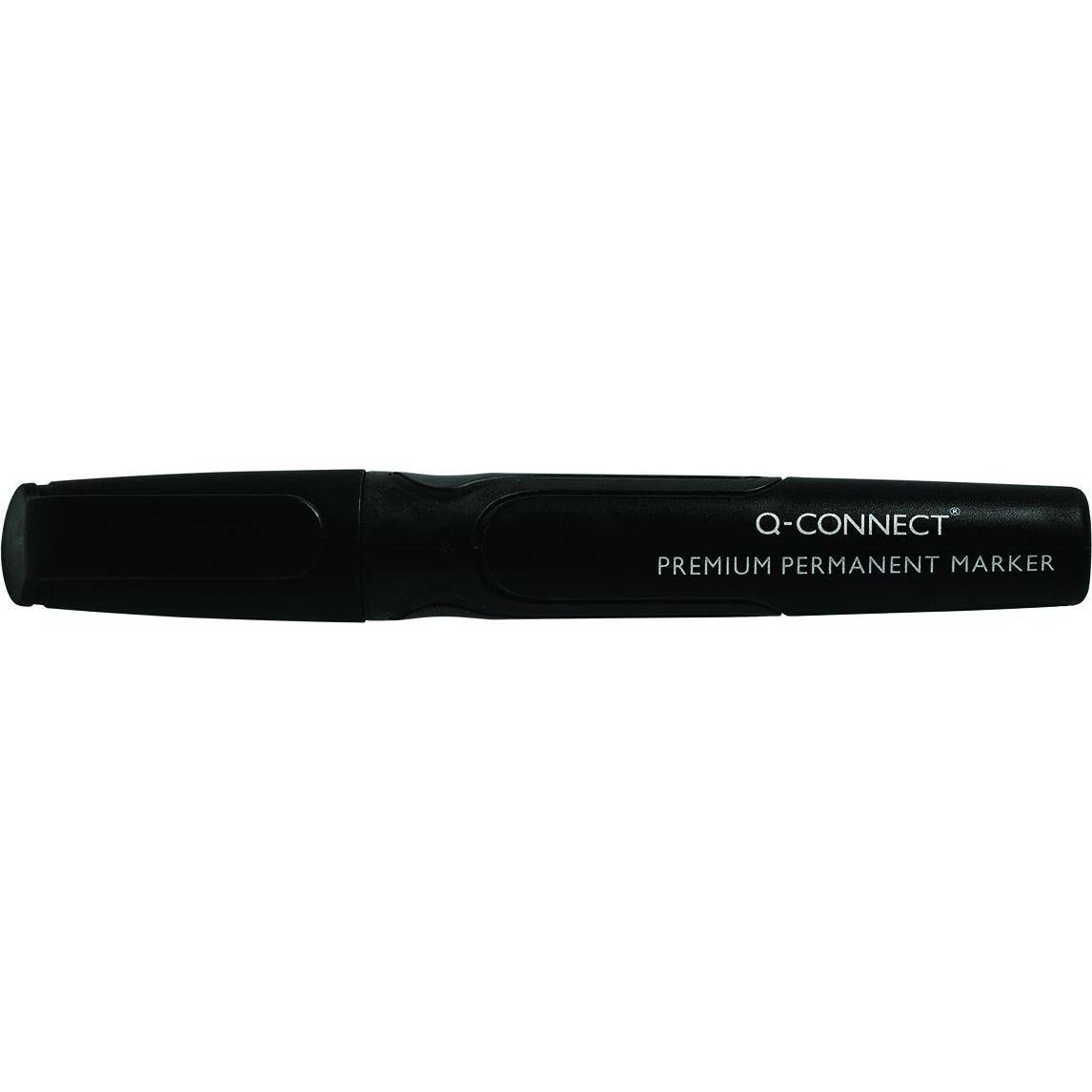 Q-Connect, Marker, Permanent Marker Premium (Schwarz, 3 mm, 1 x)