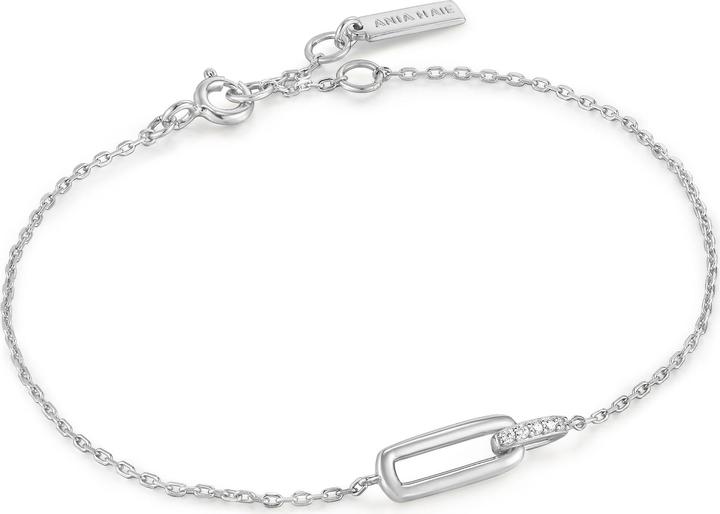 Immagine prodotto Ania Haie Bracciale Glam Interlock in argento 925 (16.50 cm, Argento 925)