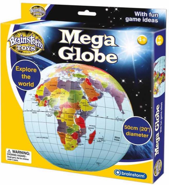 Produktbild Brainstorm opblaasbare mega globe 50cm (50 cm)