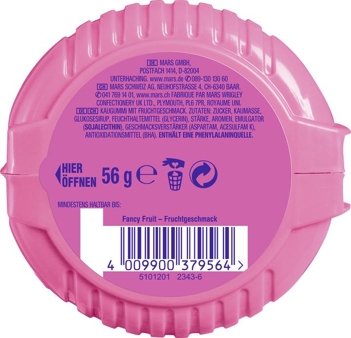 Produktbild Hubba Bubba Fancy Fruit (1 Stk., 56 g)