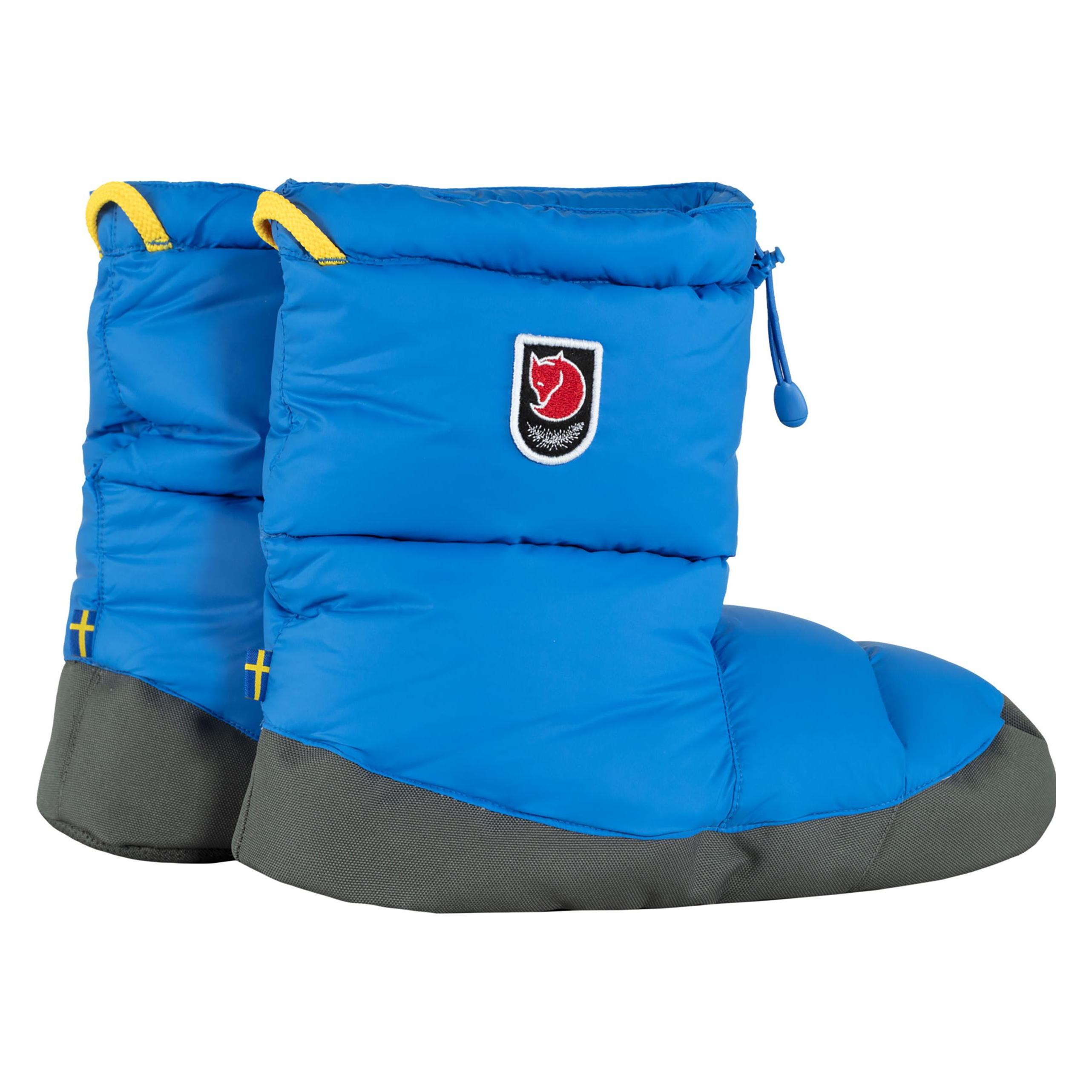 Fjällräven, Unisex, Hausschuhe, Expedition Down Booties, Blau, (S)
