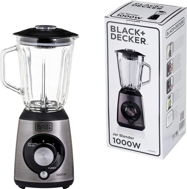 Produktbild Black & Decker BXJB1000E Standmixer, 1000, Kunststoff, 1.5 Liter (1000 W)