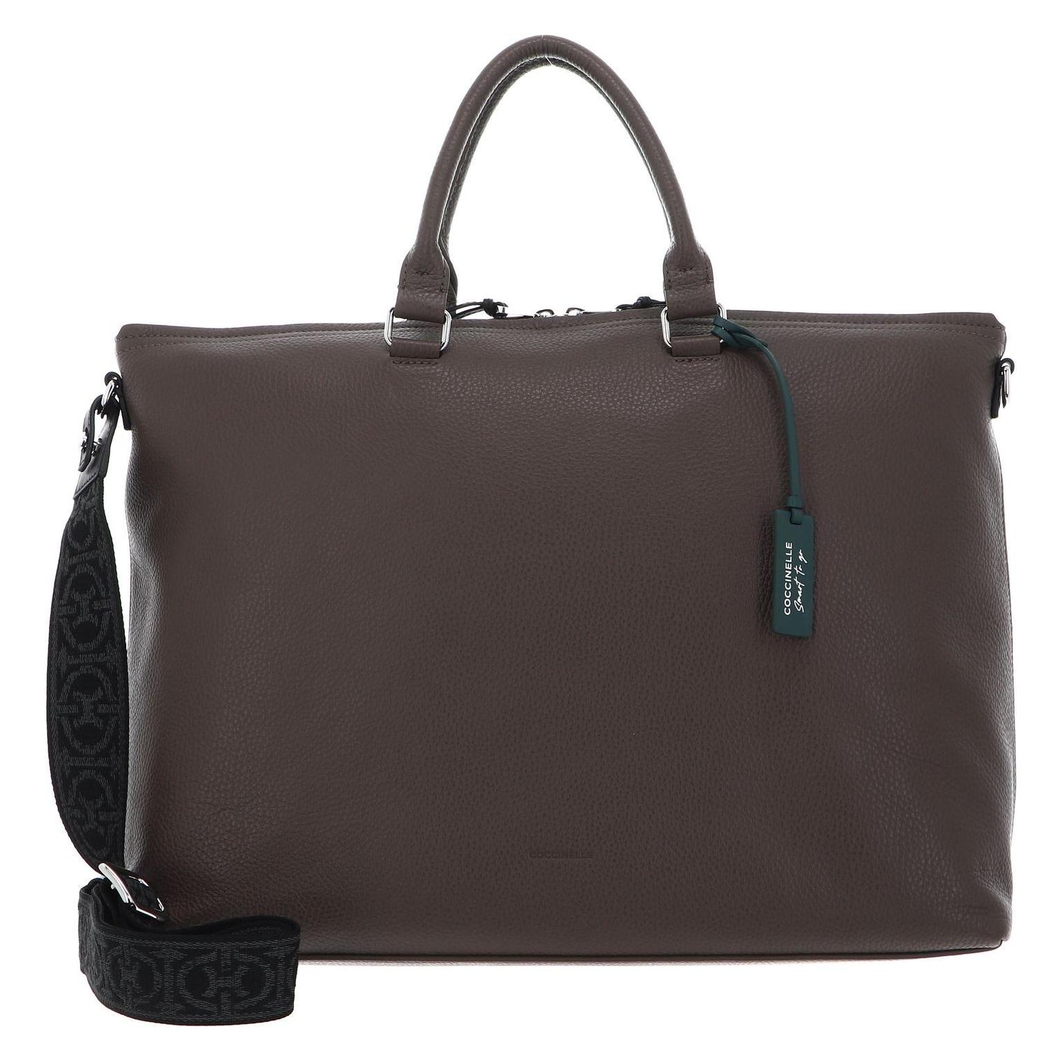 Coccinelle, Herren, Handtasche, Man Soft Tote Grained Leather