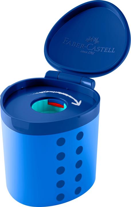 Faber-Castell Spitzer Grippy blau