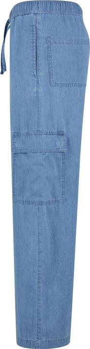 Actual product image Urban Classics Ladies Light Denim Cargo Pants - 138401 (S)