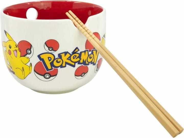 Actual product image Stor POKEMON - Pikachu - Bol à Ramen avec Baguette - 450 ml (0.45 l)