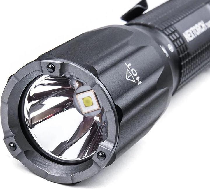 Produktbild Nextorch Tactical LED-Taschenlampe TA30D mit Führungshilfe, 2'200 Lumen (inkl. Akku und FR-1 Ring) (13.70 cm, 2200 lm)