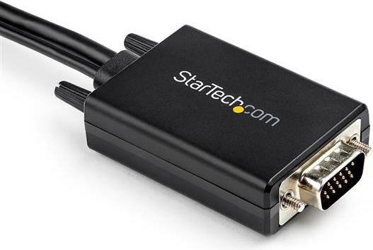 Produktbild StarTech .com 3 m (9.8 ft) VGA to HDMI Adapter Cable with USB Audio (3 m, HDMI)