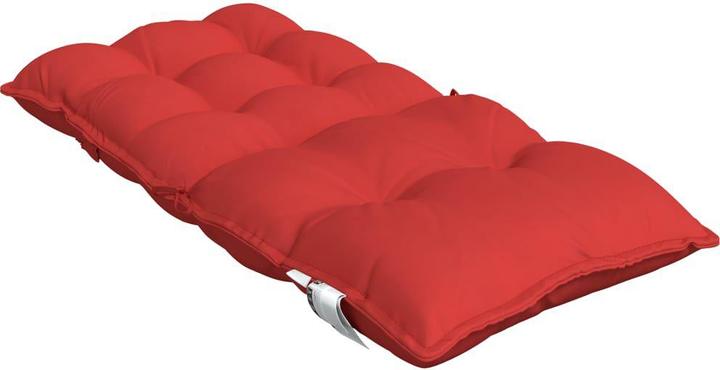 Actual product image vidaXL Low backrest cushions 4 pcs. Oxford fabric (100 x 50 x 7 cm)