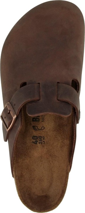 Actual product image Birkenstock Boston Nubuck Leather Normal (44)