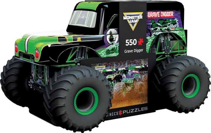 Produktbild Eurographics Monster Jam - Grave Digger Tin (550 Teile)