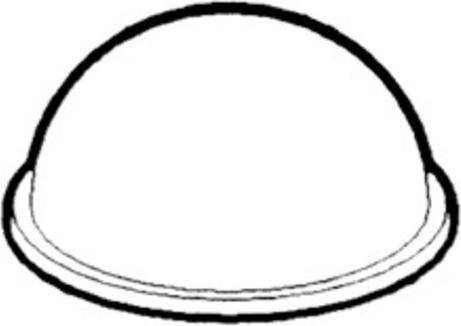 Actual product image 3M Buffer BUMPON SOFT CLEAR SJ-6506 (1 pcs.)