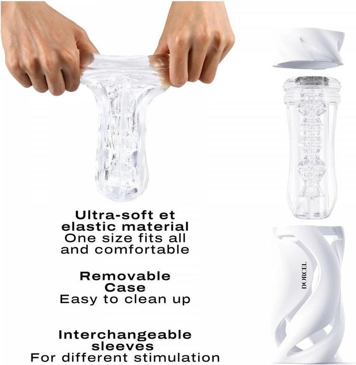 Produktbild Marc Dorcel Deep Blow Masturbator Weiss