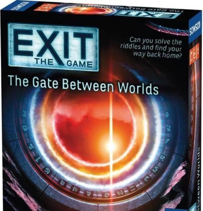 Actual product image Thames & Kosmos EXIT: The Gate Between Worlds board game strategy (English)