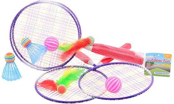 Johntoy Badminton set Outdoor Fun 5 pieces