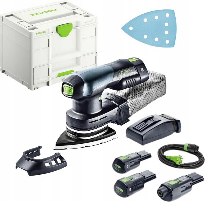 Festool Cordless delta sander DTSC 400 3.0 I-Set (Delta sanders)