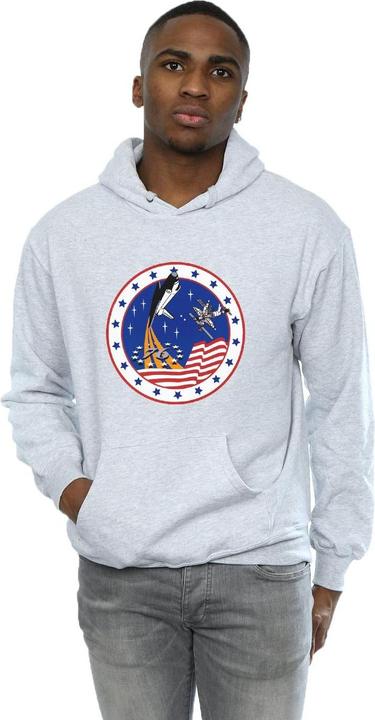 Immagine prodotto Nasa Classic Rocket 76 Felpa con Cappuccio Uomo (XL)