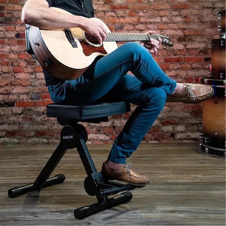 Actual product image Quik Lok Quiklok Stool Seat Footrest Backrest (Musician's chair)