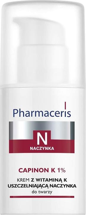 Actual product image Pharmaceris n Capinon K1% cream with vitamin K sealing caps 30 ml (30 ml, 24h cream)