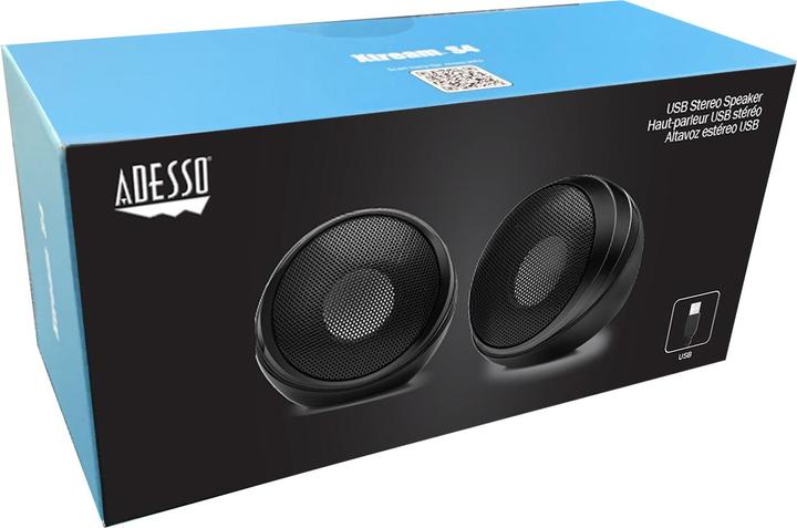 Produktbild Adesso USB-Powered Desktop Speaker 5W x 2