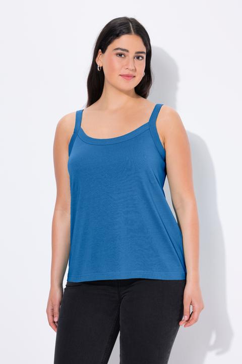 Image du produit Ulla Popken Top spaghetti, jersey doux (60)