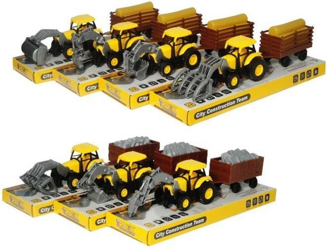 Produktbild Swede Traktor mit Anhänger MIX